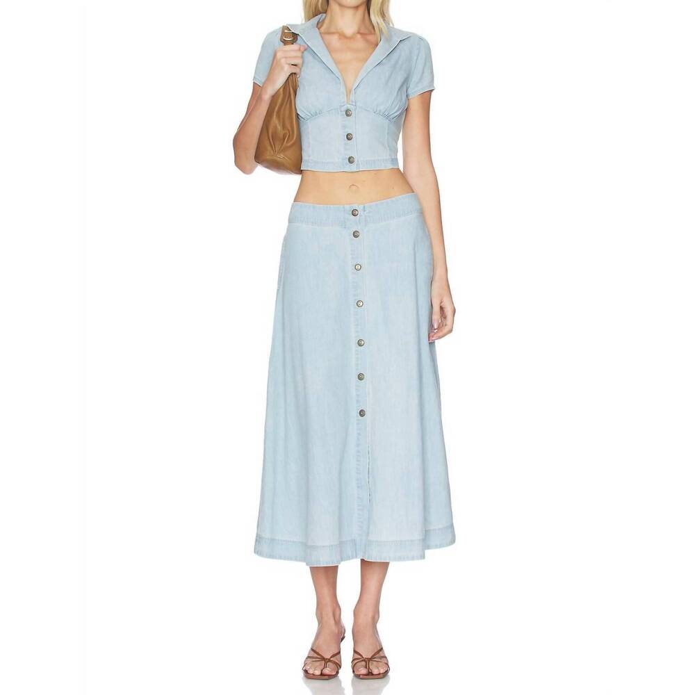 NEW FREE PEOPLE easy does it set in ice crush